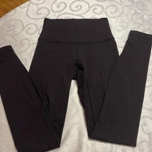 Lululemon wunder under high rise leggings 28 inch seam